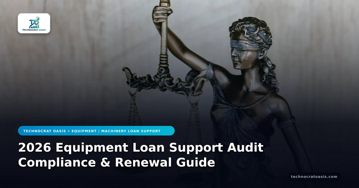 2026 Equipment Loan Support Audit Compliance & Renewal Guide