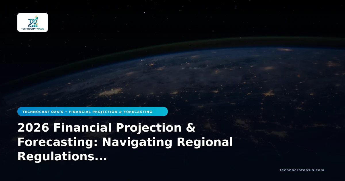 2026 Financial Projection & Forecasting: Navigating Regional Regulations for Local Market Expansion