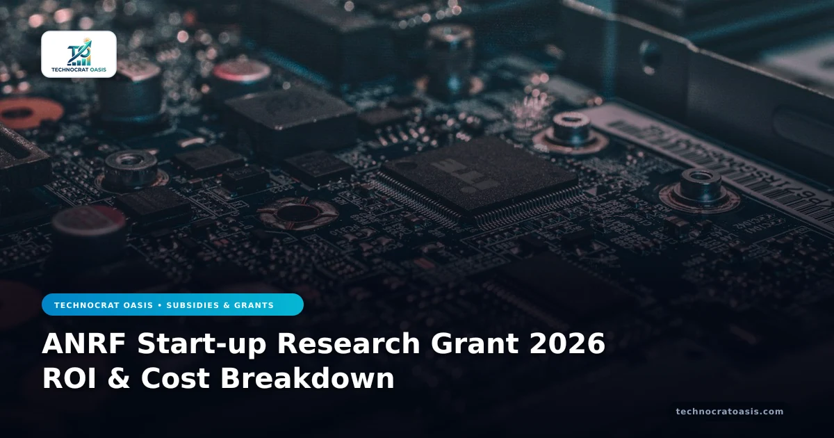 ANRF Start-up Research Grant 2026 ROI & Cost Breakdown