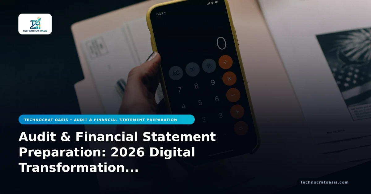 Audit & Financial Statement Preparation: 2026 Digital Transformation Roadmap