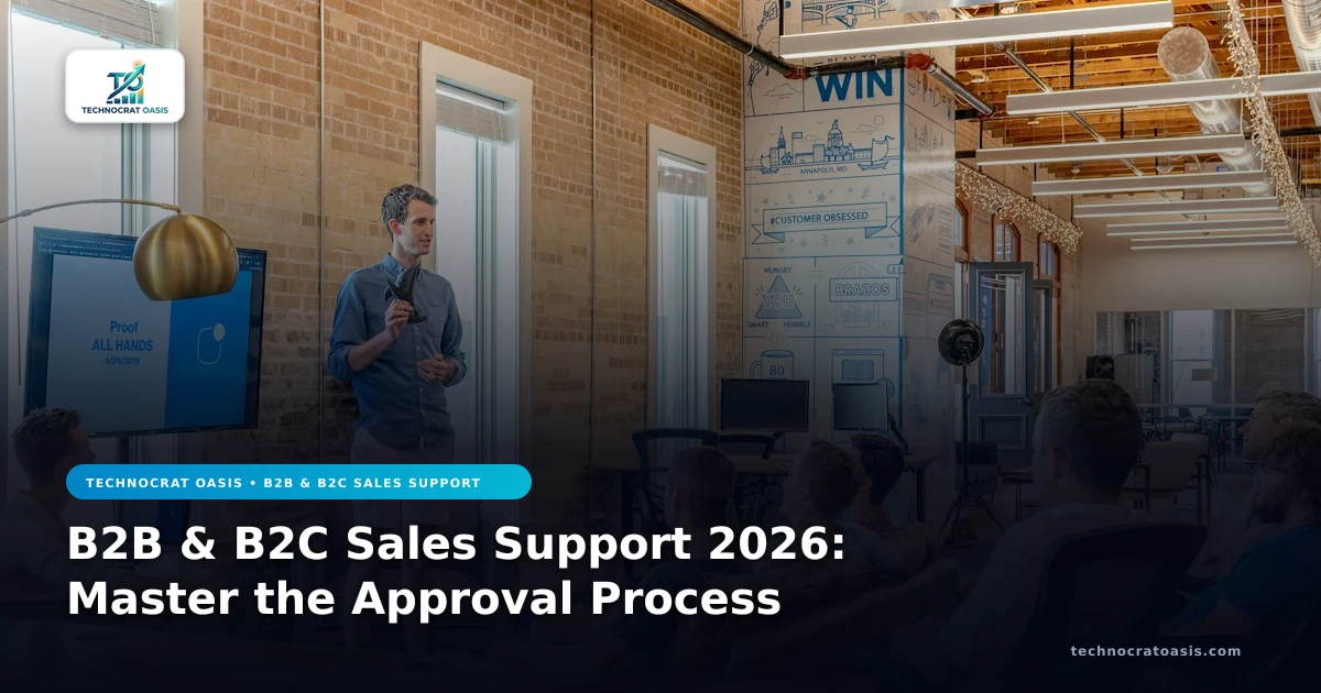 B2B & B2C Sales Support 2026: Master the Approval Process