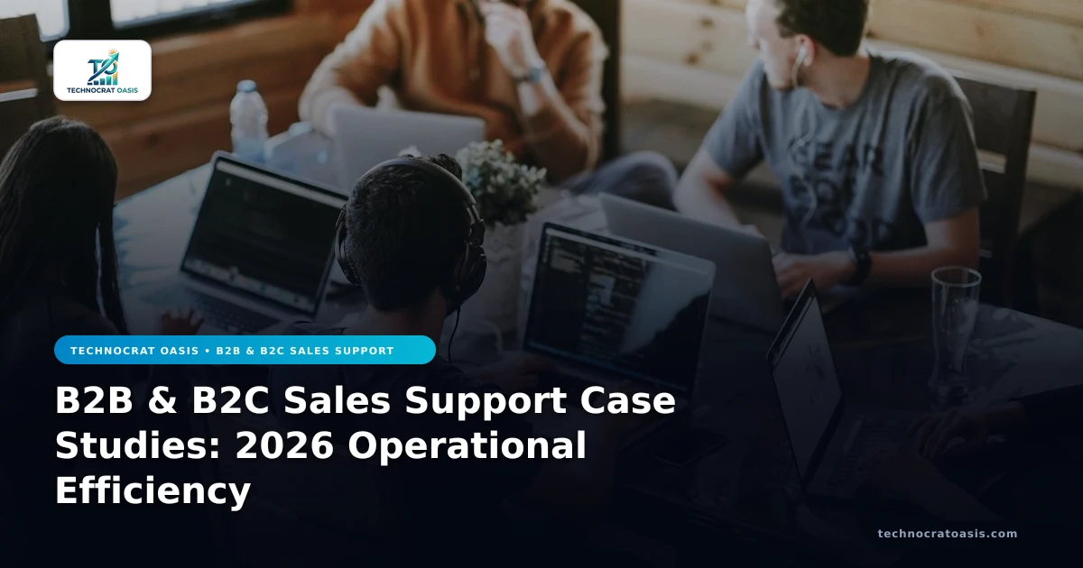 B2B & B2C Sales Support Case Studies: 2026 Operational Efficiency