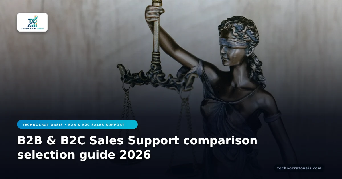 B2B & B2C Sales Support comparison selection guide 2026