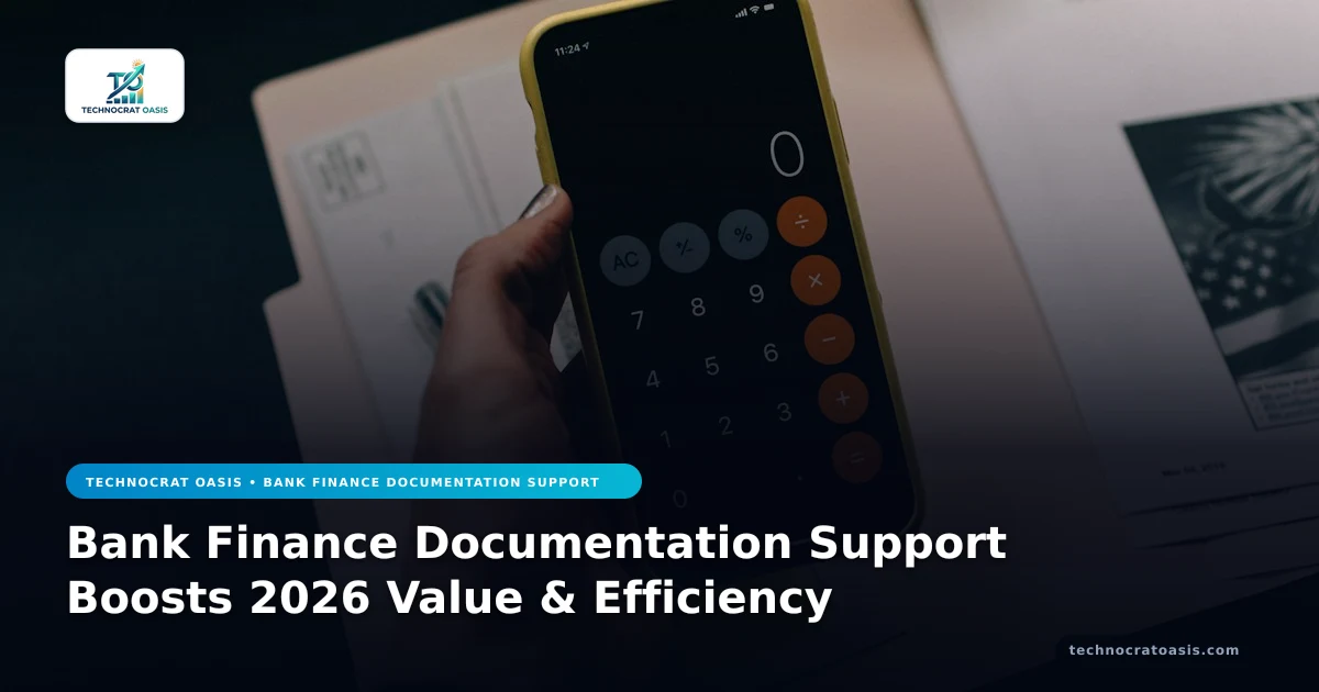 Bank Finance Documentation Support Boosts 2026 Value & Efficiency