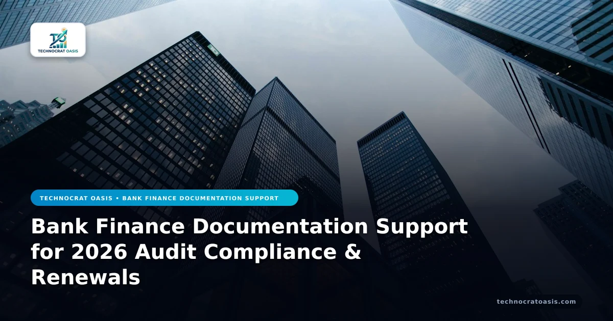 Bank Finance Documentation Support for 2026 Audit Compliance & Renewals
