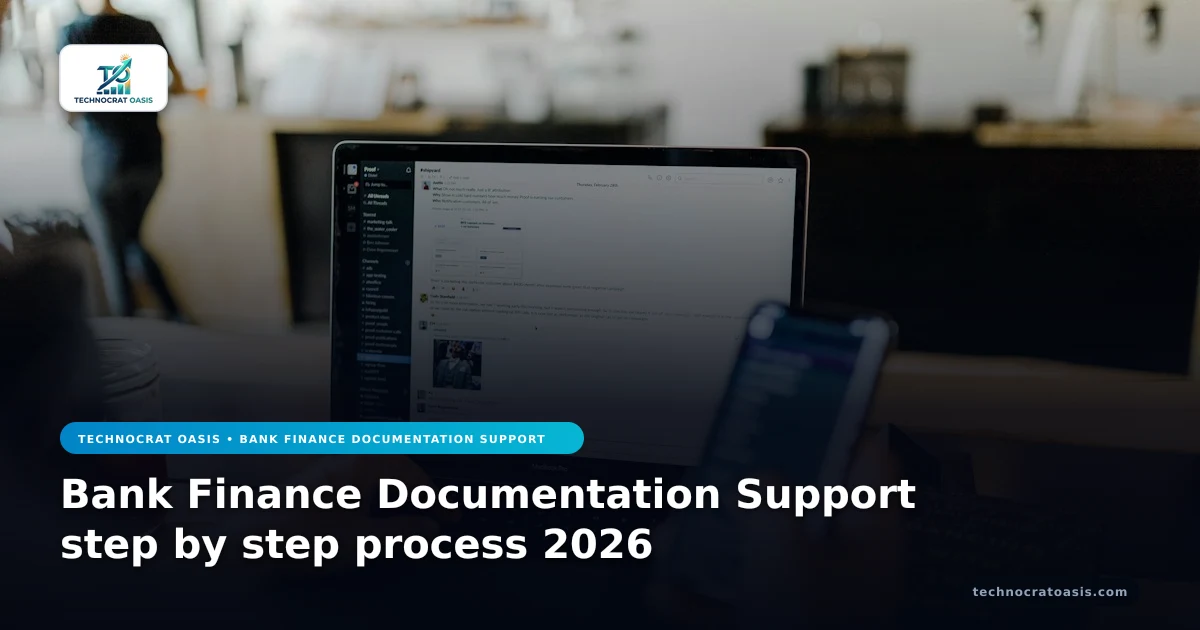 Bank Finance Documentation Support step by step process 2026