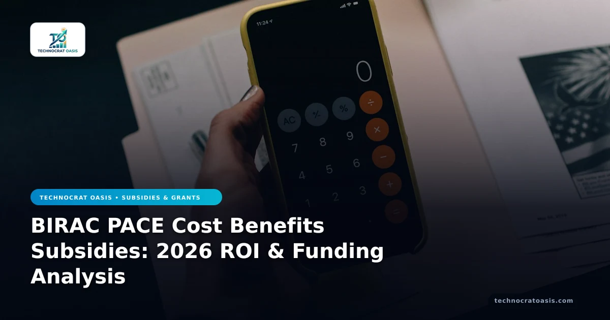 BIRAC PACE Cost Benefits Subsidies: 2026 ROI & Funding Analysis
