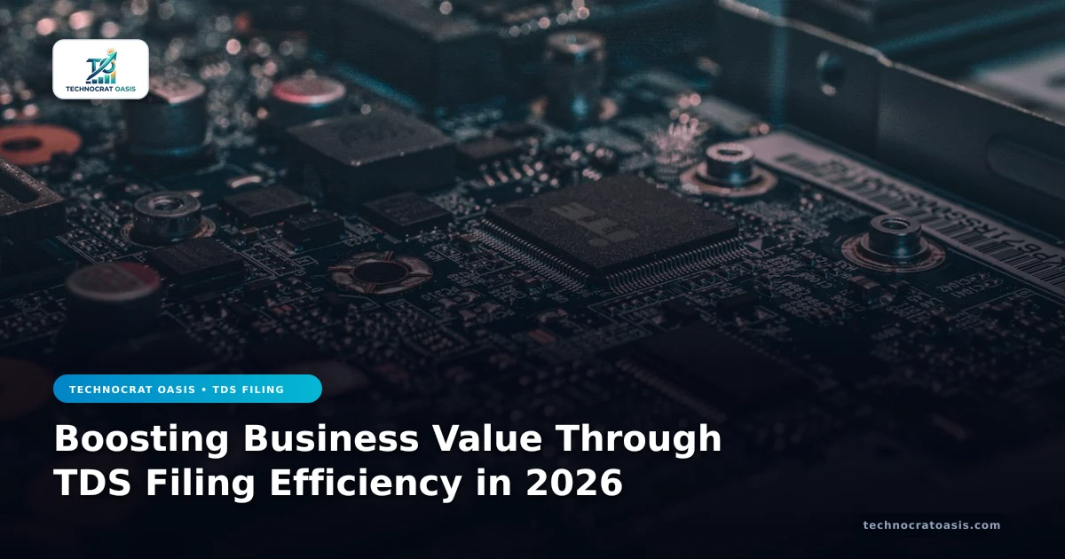 Boosting Business Value Through TDS Filing Efficiency in 2026