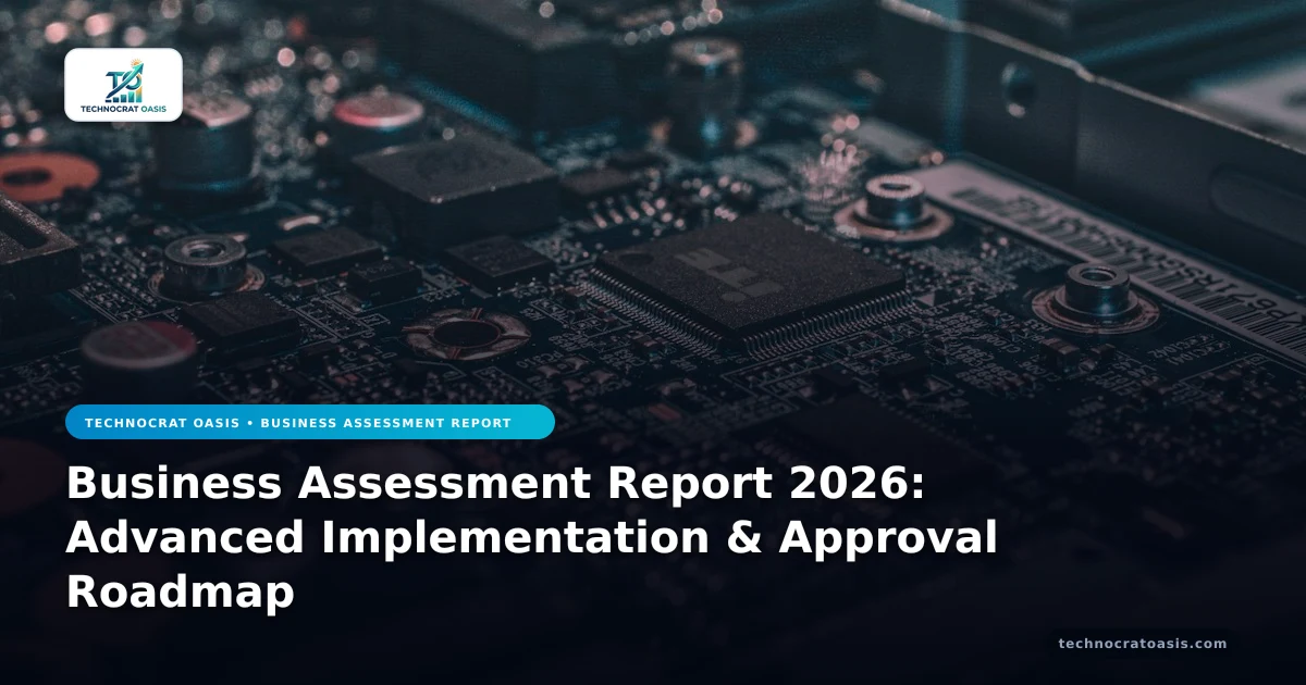 Business Assessment Report 2026: Advanced Implementation & Approval Roadmap