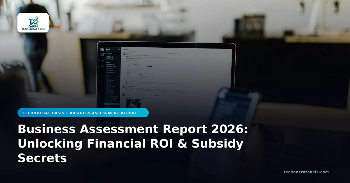 Business Assessment Report 2026: Unlocking Financial ROI & Subsidy Secrets