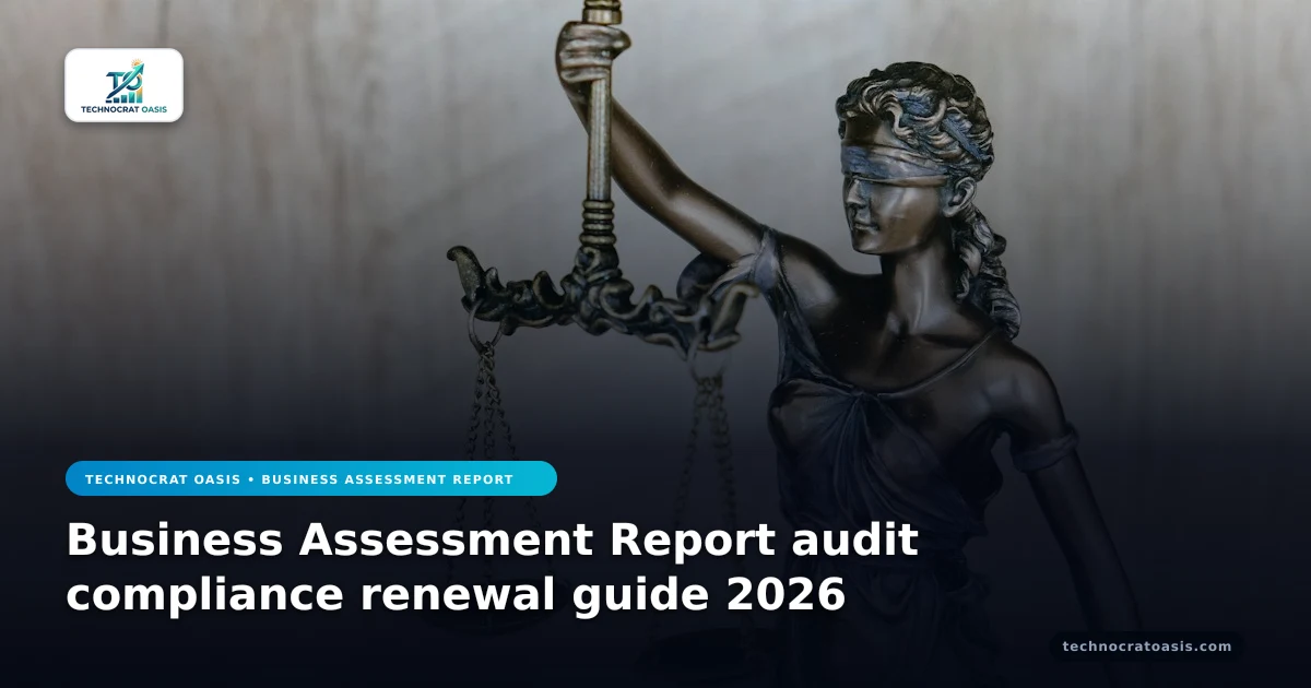 Business Assessment Report audit compliance renewal guide 2026
