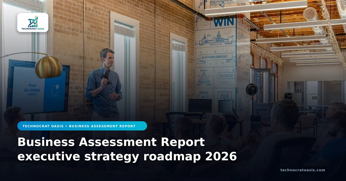 Business Assessment Report executive strategy roadmap 2026
