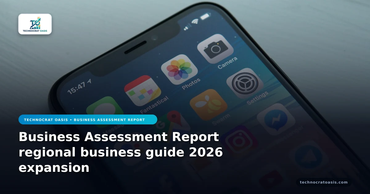 Business Assessment Report regional business guide 2026 expansion