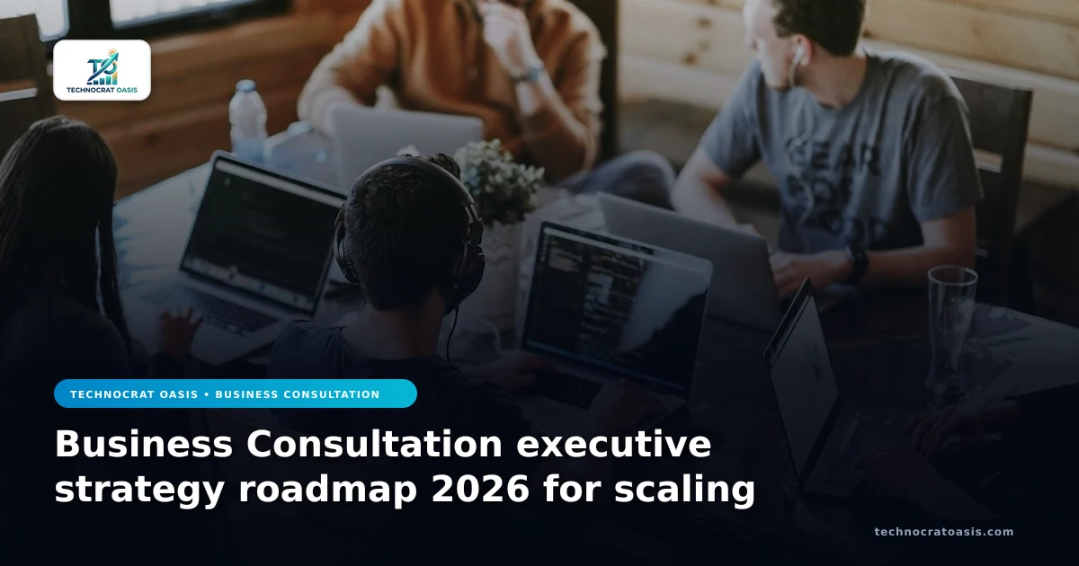 Business Consultation executive strategy roadmap 2026 for scaling