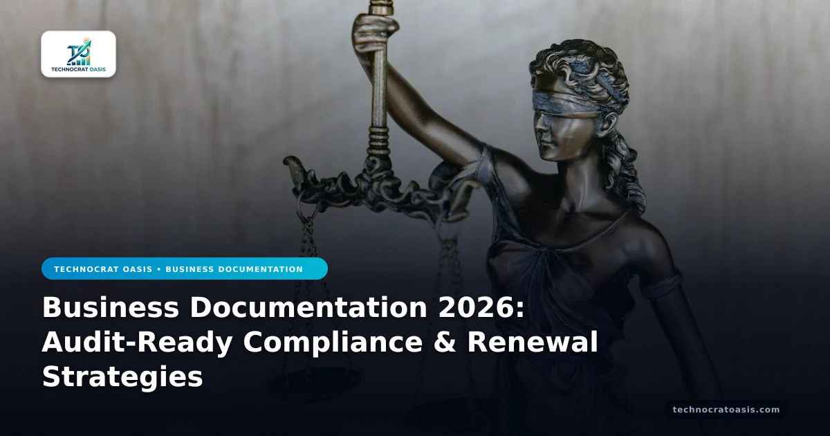 Business Documentation 2026: Audit-Ready Compliance & Renewal Strategies