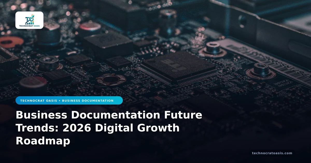 Business Documentation Future Trends: 2026 Digital Growth Roadmap