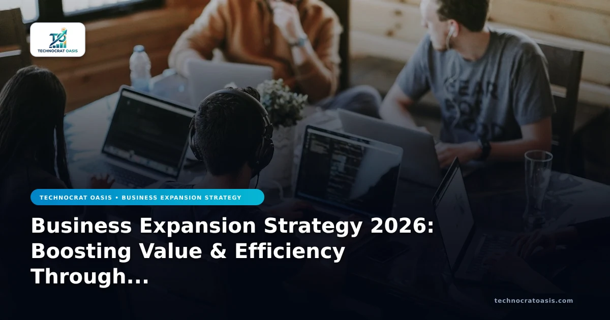Business Expansion Strategy 2026: Boosting Value & Efficiency Through Real-World Cases