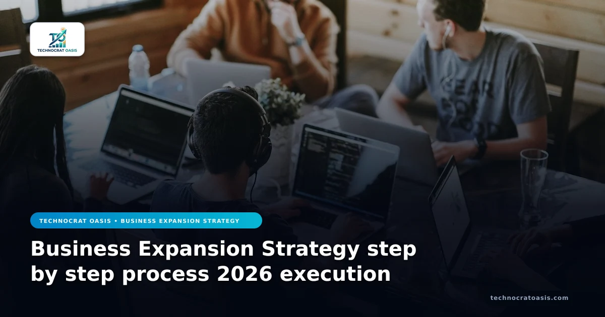 Business Expansion Strategy step by step process 2026 execution