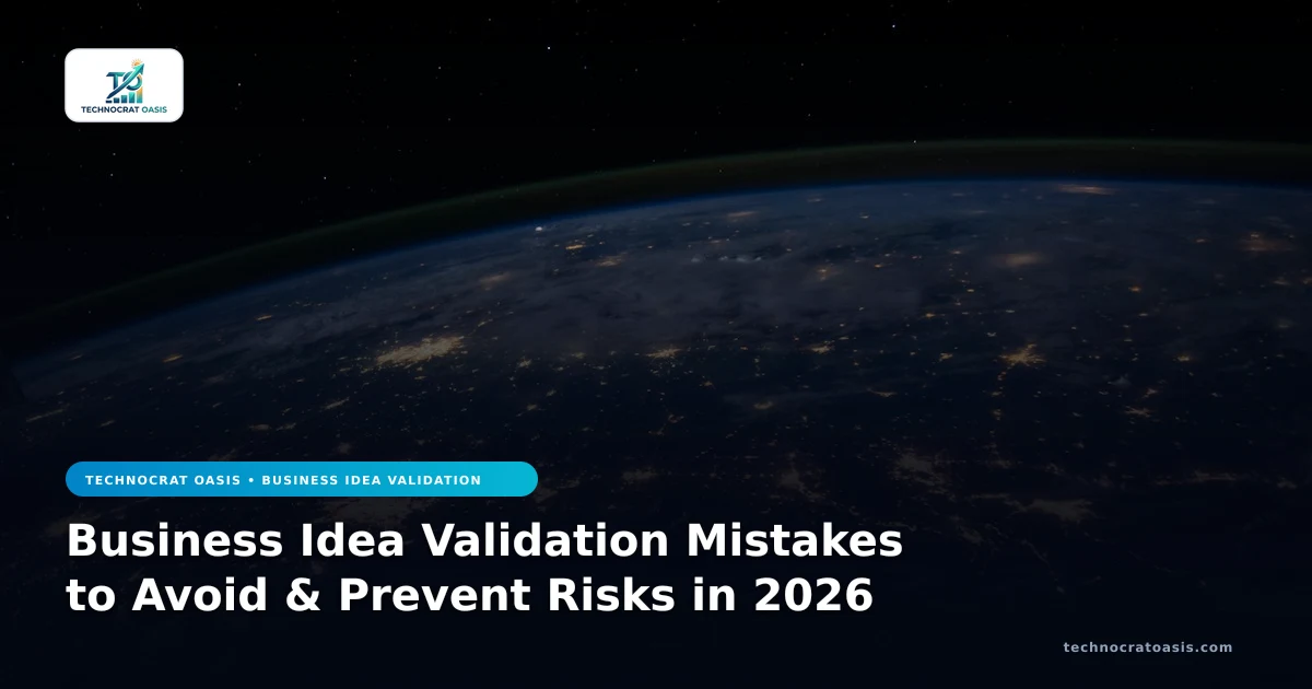 Business Idea Validation Mistakes to Avoid & Prevent Risks in 2026