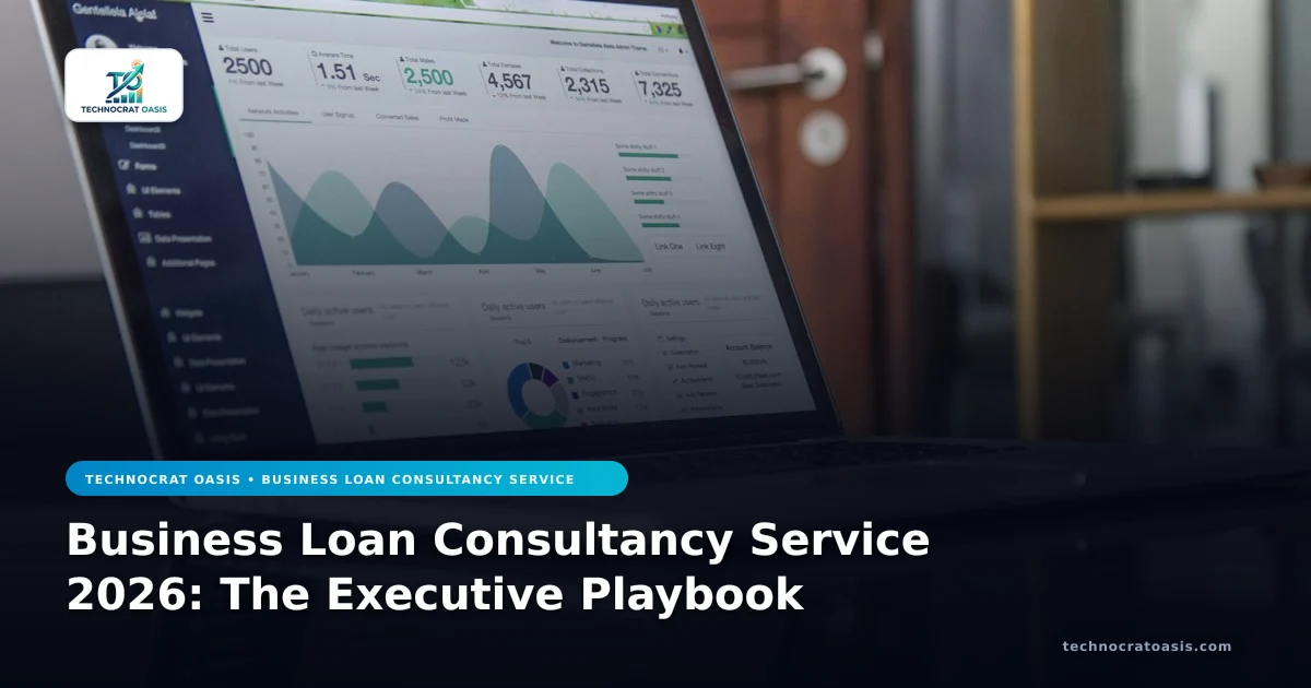 Business Loan Consultancy Service 2026: The Executive Playbook