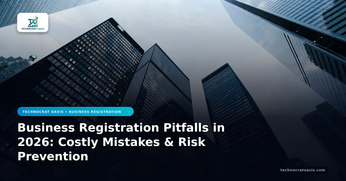 Business Registration Pitfalls in 2026: Costly Mistakes & Risk Prevention