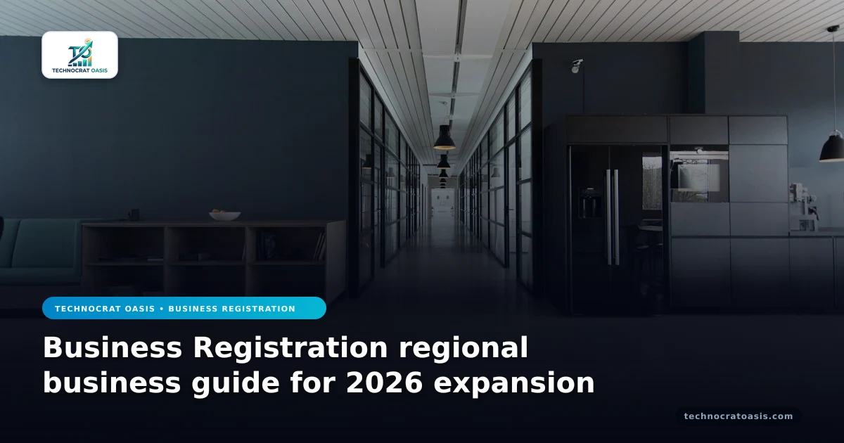 Business Registration regional business guide for 2026 expansion