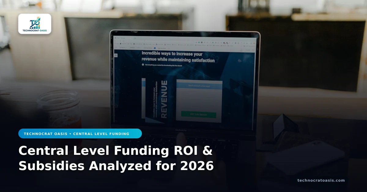 Central Level Funding ROI & Subsidies Analyzed for 2026