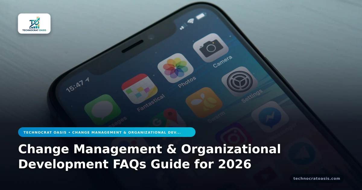 Change Management & Organizational Development FAQs Guide for 2026