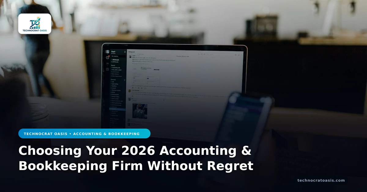 Choosing Your 2026 Accounting & Bookkeeping Firm Without Regret