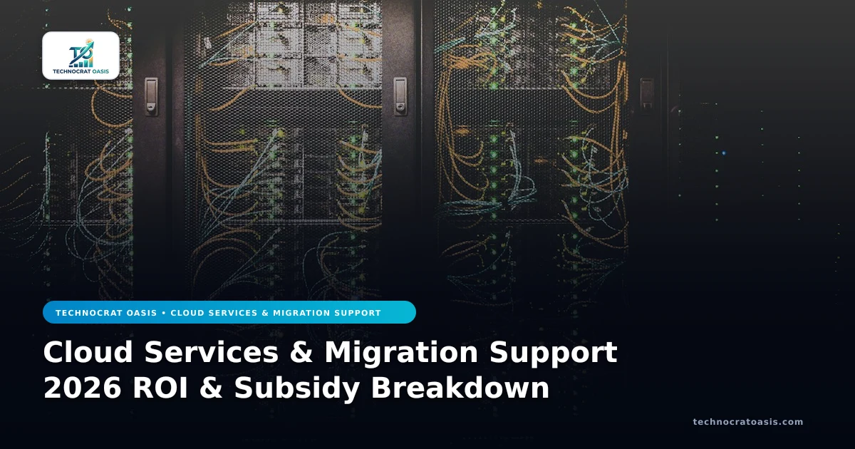 Cloud Services & Migration Support 2026 ROI & Subsidy Breakdown