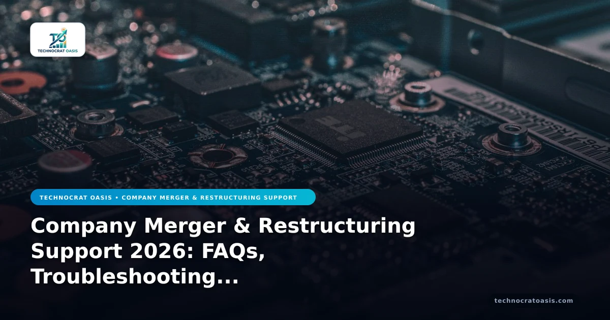 Company Merger & Restructuring Support 2026: FAQs, Troubleshooting & Expert Solutions