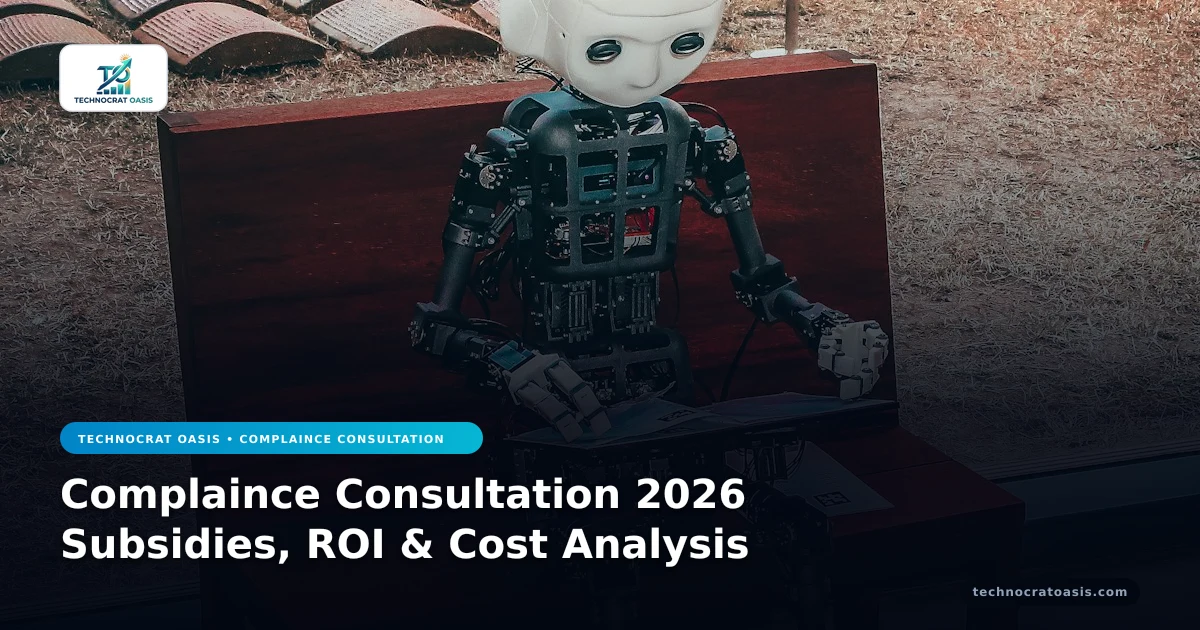 Complaince Consultation 2026 Subsidies, ROI & Cost Analysis