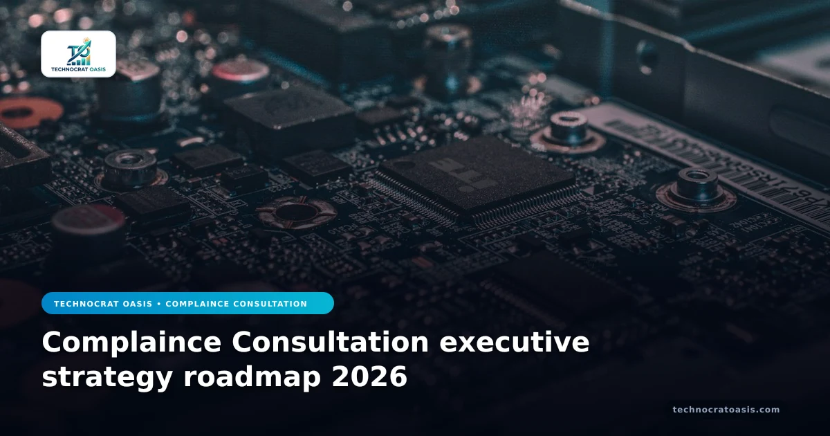 Complaince Consultation executive strategy roadmap 2026