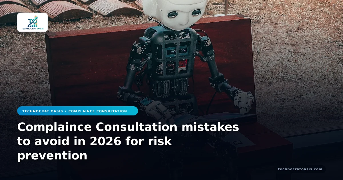 Complaince Consultation mistakes to avoid in 2026 for risk prevention
