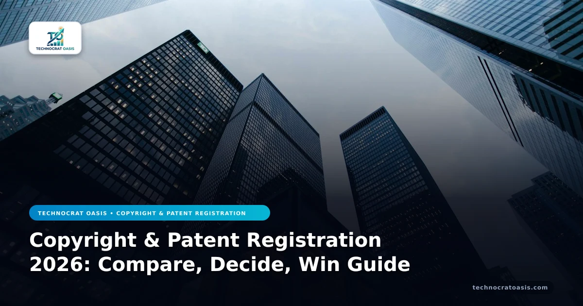 Copyright & Patent Registration 2026: Compare, Decide, Win Guide