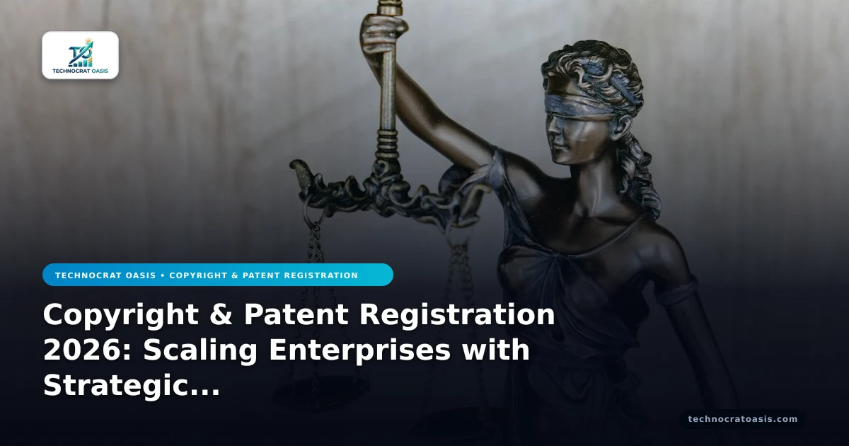 Copyright & Patent Registration 2026: Scaling Enterprises with Strategic IP Protection