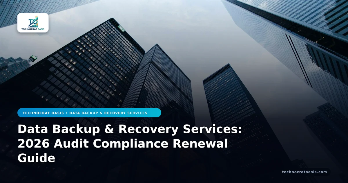 Data Backup & Recovery Services: 2026 Audit Compliance Renewal Guide