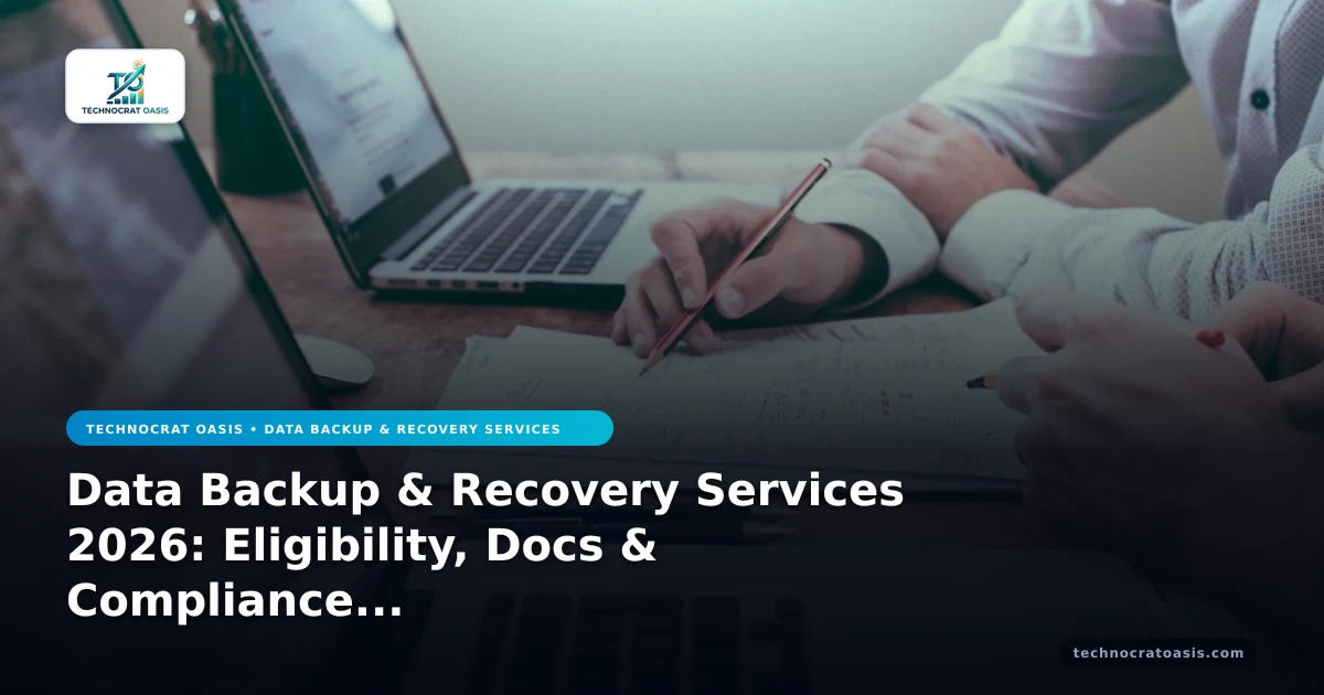 Data Backup & Recovery Services 2026: Eligibility, Docs & Compliance Mastery
