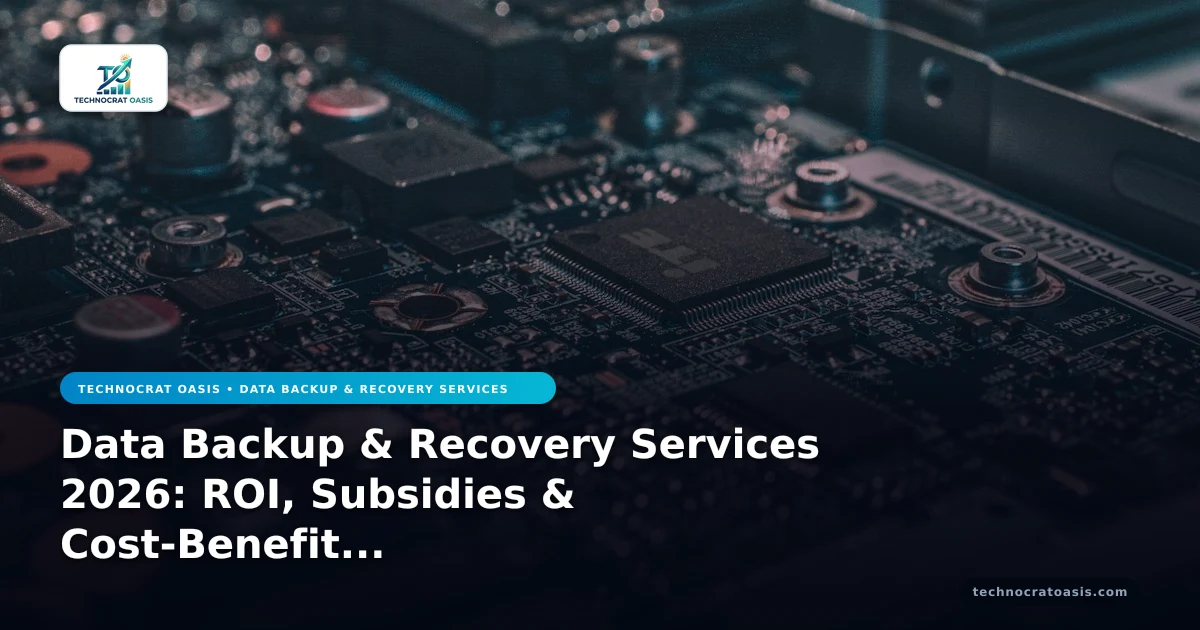 Data Backup & Recovery Services 2026: ROI, Subsidies & Cost-Benefit Analysis