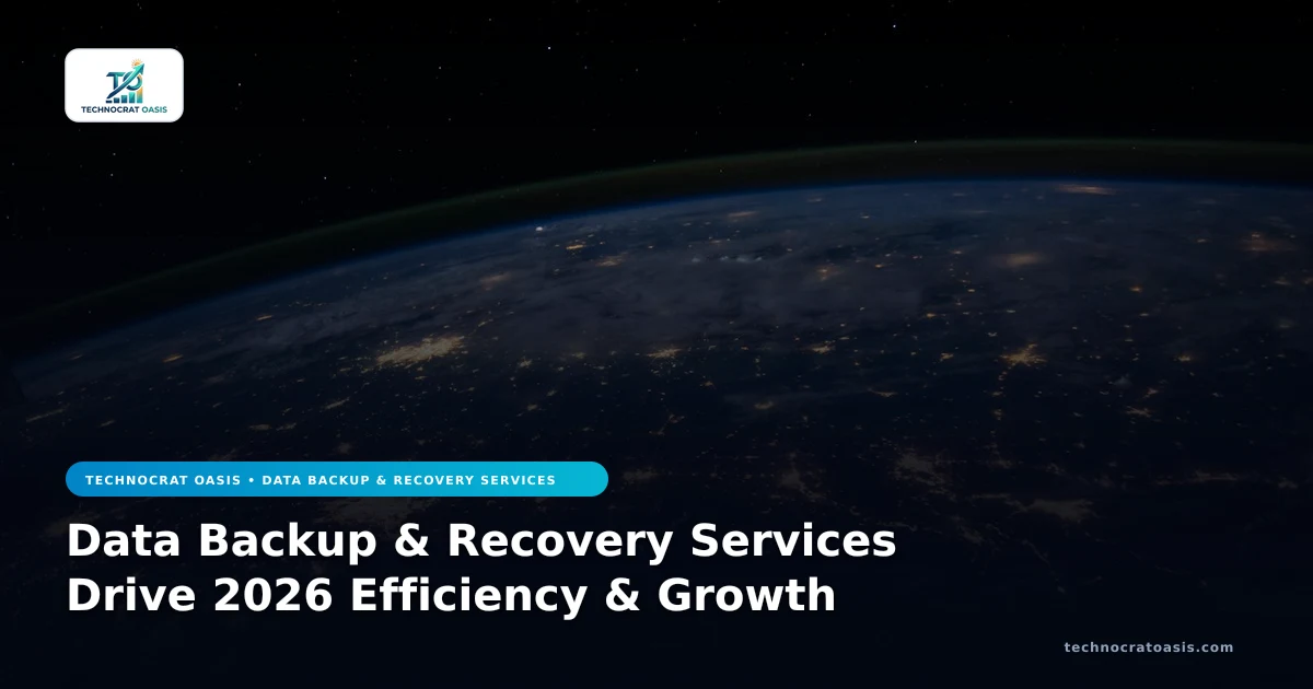 Data Backup & Recovery Services Drive 2026 Efficiency & Growth