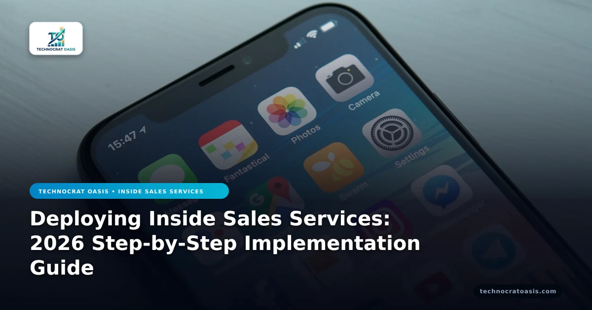 Deploying Inside Sales Services: 2026 Step-by-Step Implementation Guide