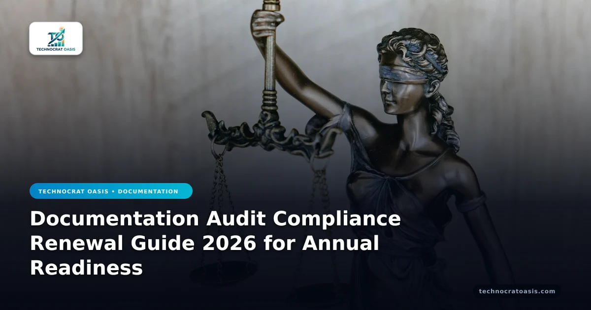 Documentation Audit Compliance Renewal Guide 2026 for Annual Readiness
