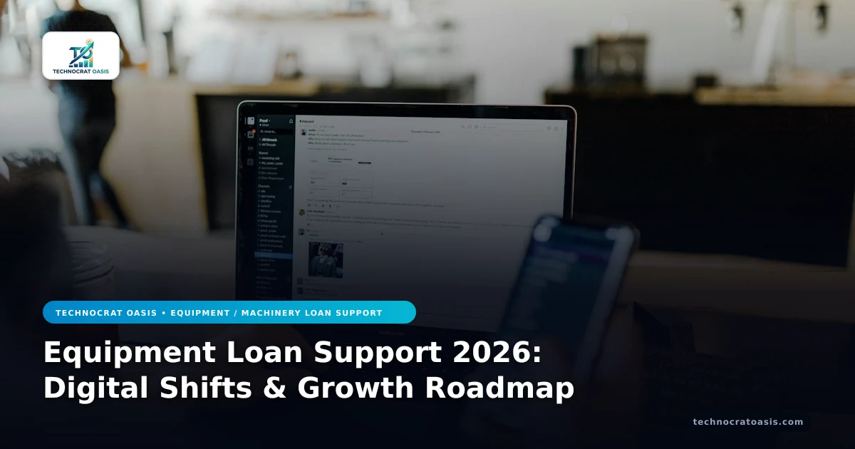 Equipment Loan Support 2026: Digital Shifts & Growth Roadmap