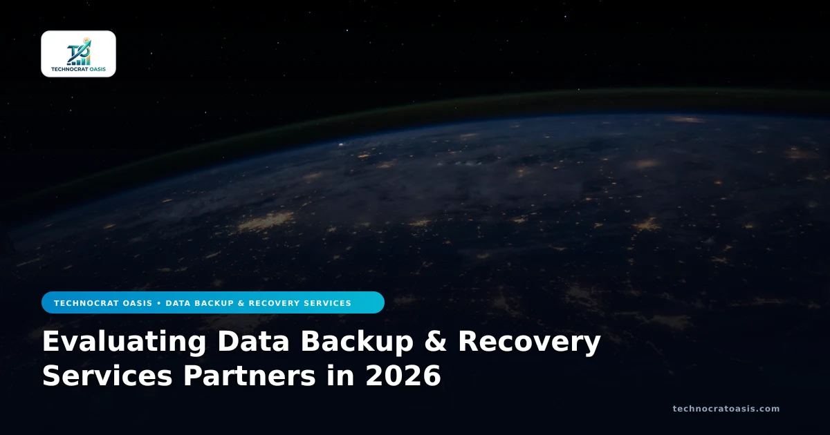 Evaluating Data Backup & Recovery Services Partners in 2026