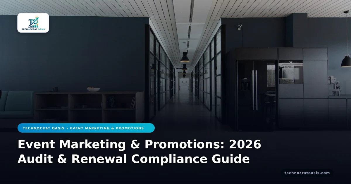 Event Marketing & Promotions: 2026 Audit & Renewal Compliance Guide