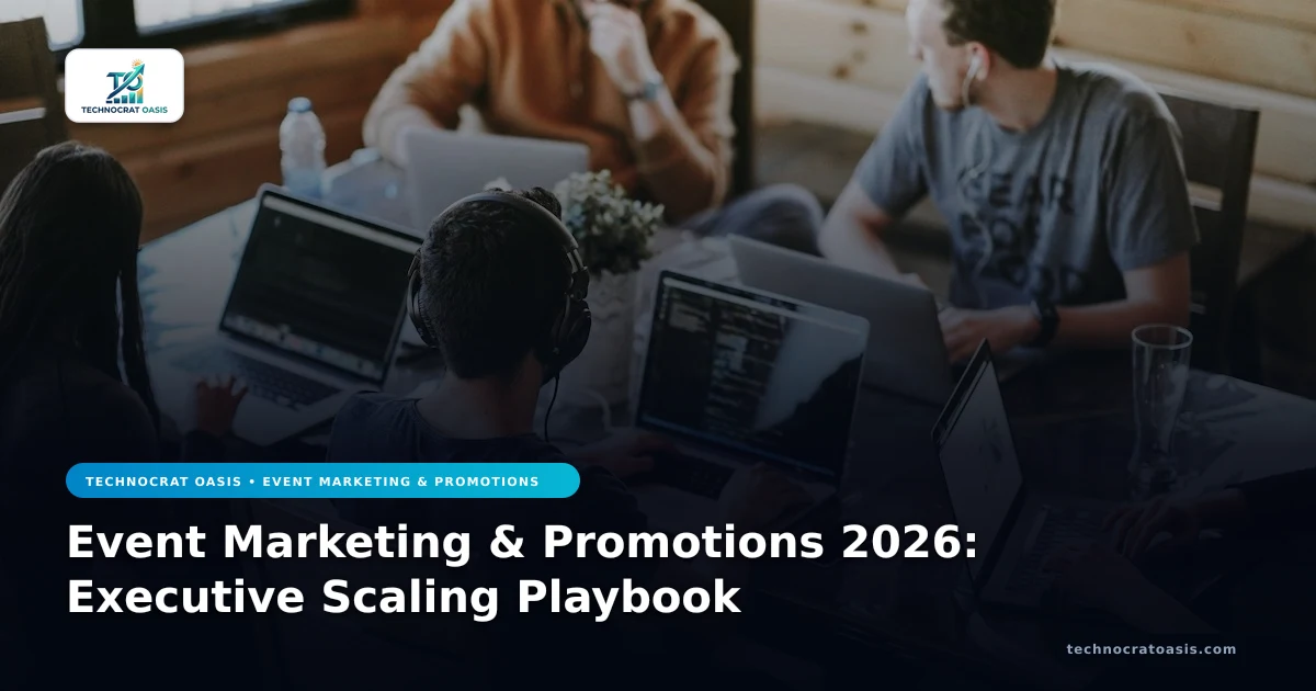 Event Marketing & Promotions 2026: Executive Scaling Playbook