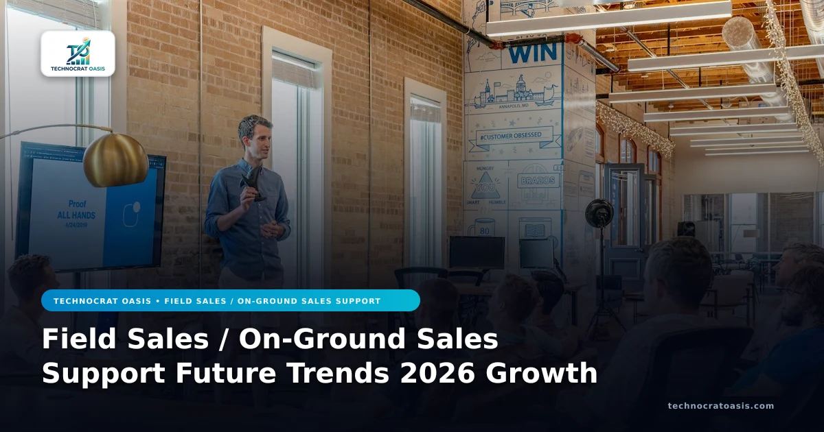 Field Sales / On-Ground Sales Support Future Trends 2026 Growth