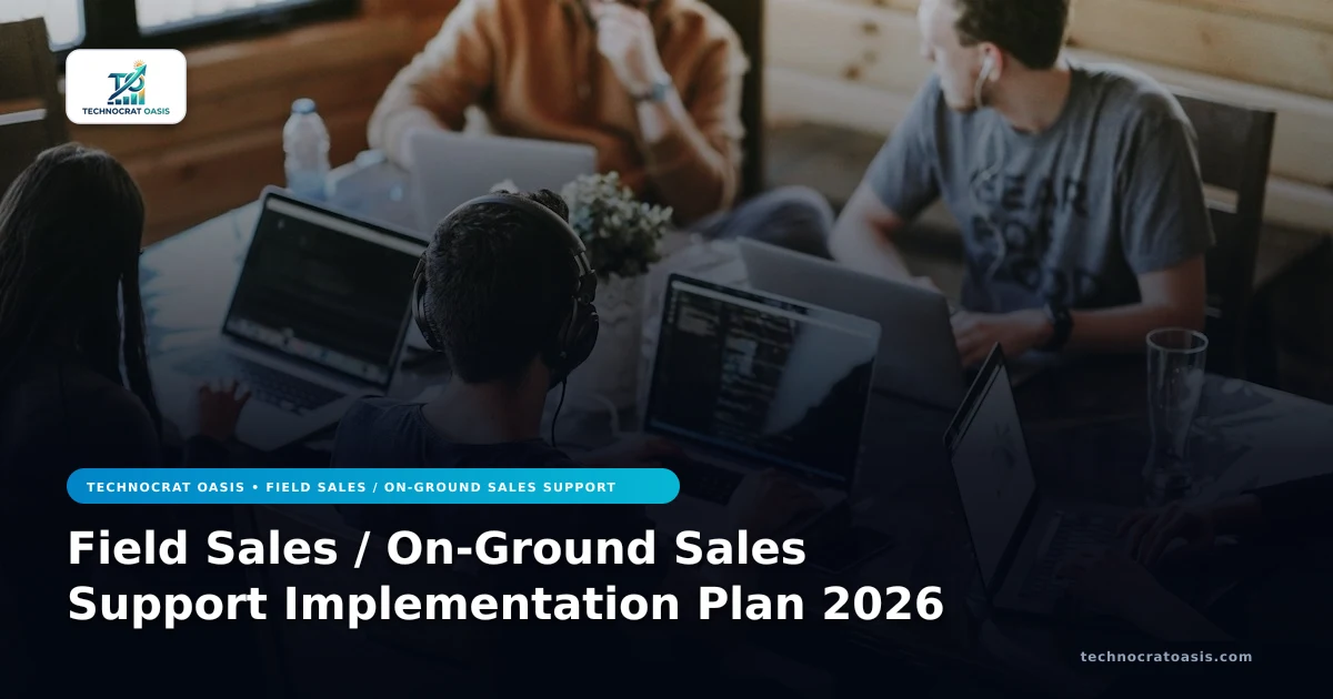 Field Sales / On-Ground Sales Support Implementation Plan 2026