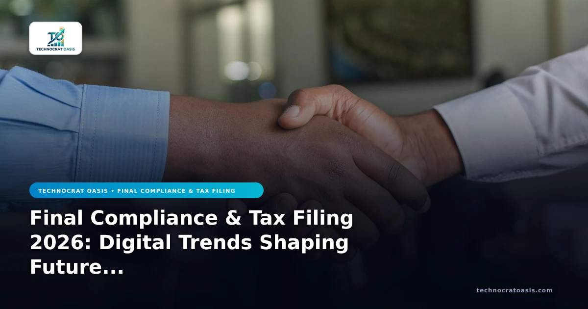Final Compliance & Tax Filing 2026: Digital Trends Shaping Future Growth