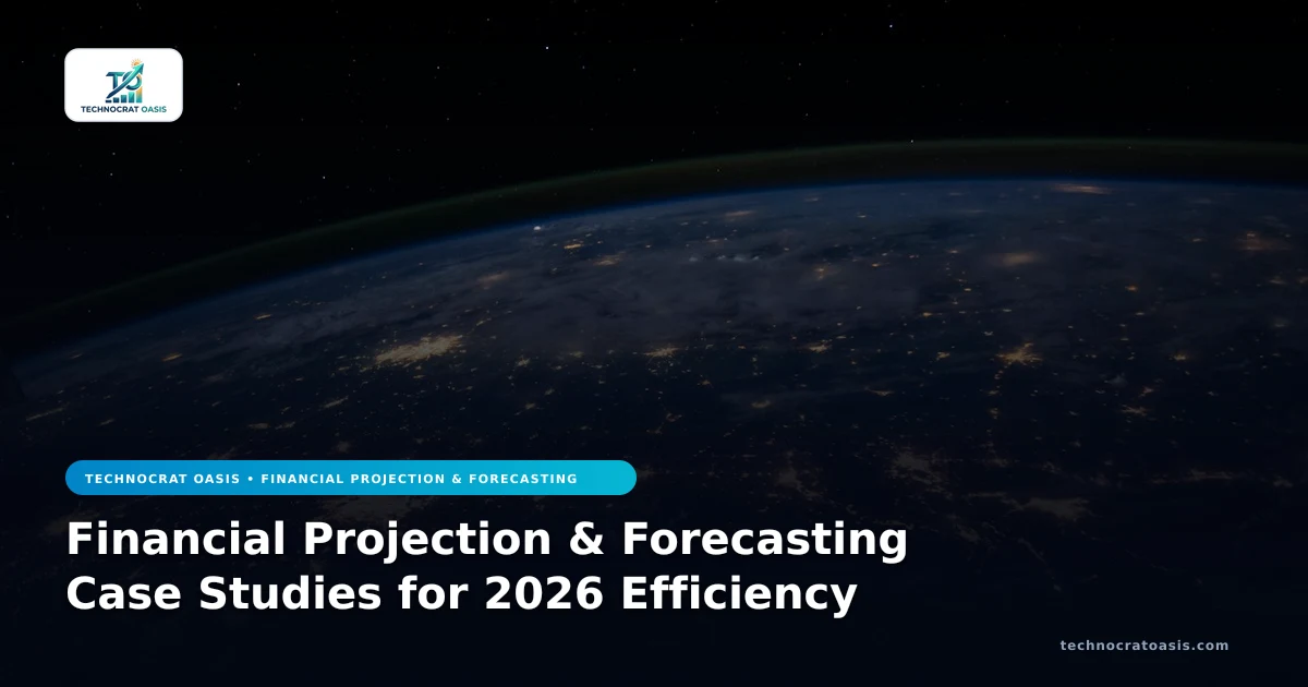 Financial Projection & Forecasting Case Studies for 2026 Efficiency